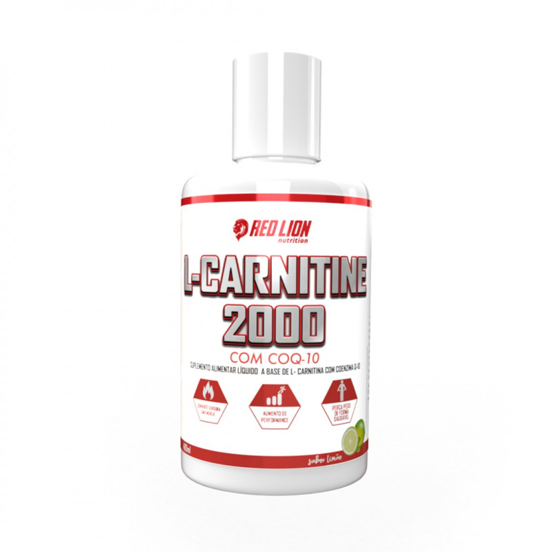RED LION SUPLEMENTOS - L-CARNITINE RED LION - 480ML ACAI GUARANA