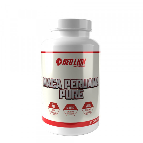 RED LION SUPLEMENTOS - MACA PERUANA RED LION - 60 CAPS