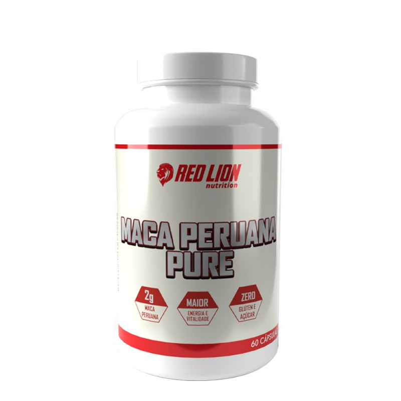 RED LION SUPLEMENTOS - MACA PERUANA RED LION - 60 CAPS