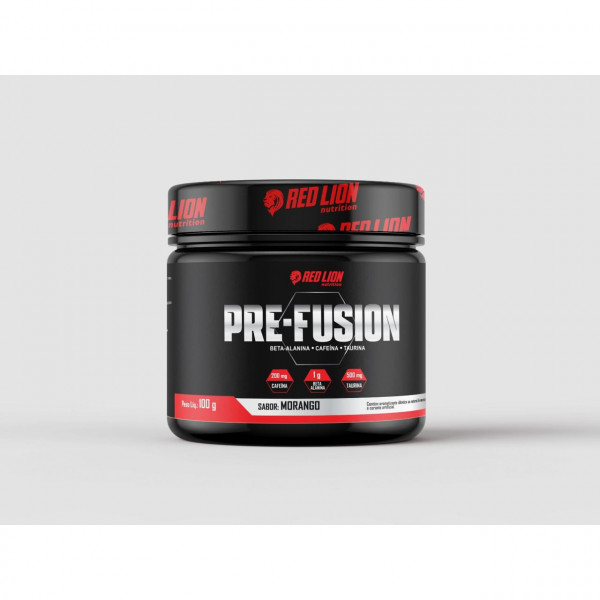 RED LION SUPLEMENTOS - PRE FUSION 100g - UVA