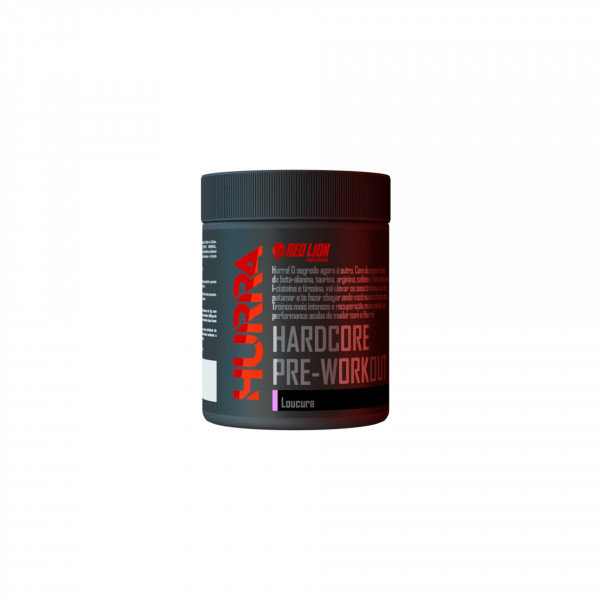 RED LION SUPLEMENTOS - HURRA PRE-WORKOUT  300G - LIMAO