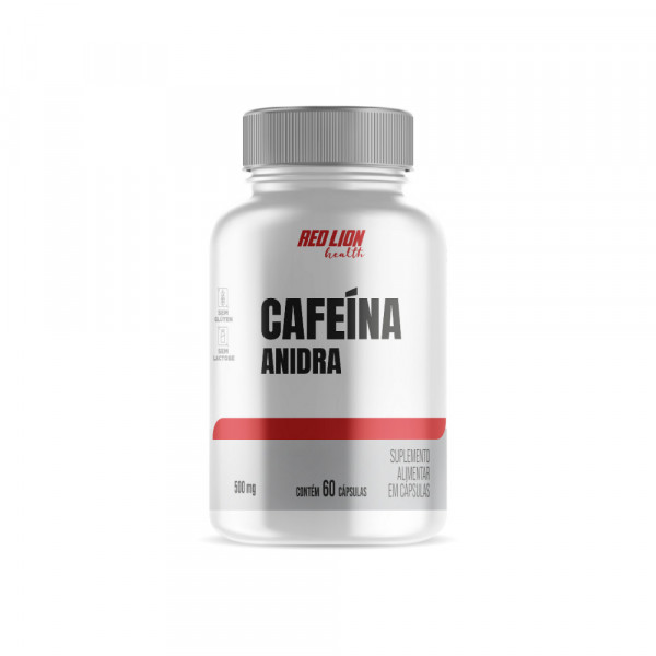 RED LION SUPLEMENTOS - CAFEINA ANIDRA 200mg - 60 CAPS RED LION SUPLEMENTOS - CAFEINA ANIDRA 200mg - 60 CAPS