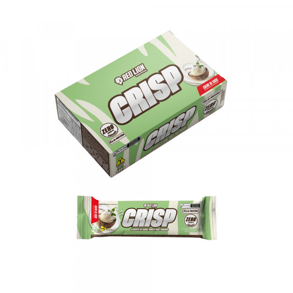 RED LION SUPLEMENTOS - CRISP BAR SABOR CREME DE COCO 45G C/12 RED LION SUPLEMENTOS - CRISP BAR SABOR CREME DE COCO 45G C/12